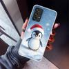 Christmas Penguin Phone Case For Samsung Galaxy A12 A52S A42 A32 A22 A51 A50 Note 20 Ultra 10 S10 Plus A71 A70 A31 A30 A10S Gala