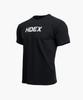 Black Main Logo Muscle Fit Training Fitness Street Brand T-Shirt Cotton Graphic Tee Men Women S