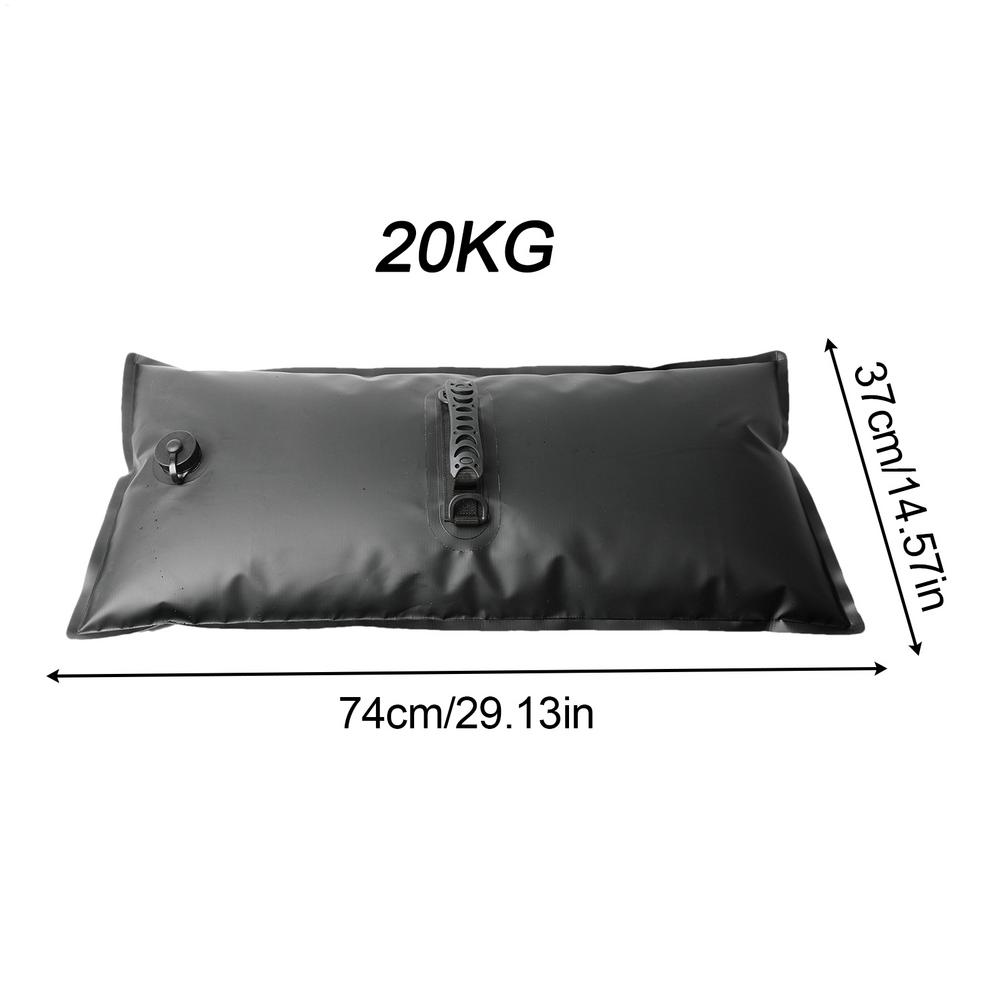 8/20KG Water Weight Bag Sand Bag Outdoor Canopy Weight Bags Roll-up Weighted Water Bag Waterproof Tent Camping Accessories