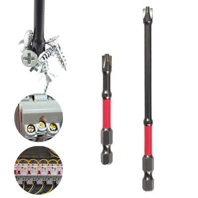 6 mm huvudskruvmejsel Bit Legering Stål Anti-rost Magnetisk