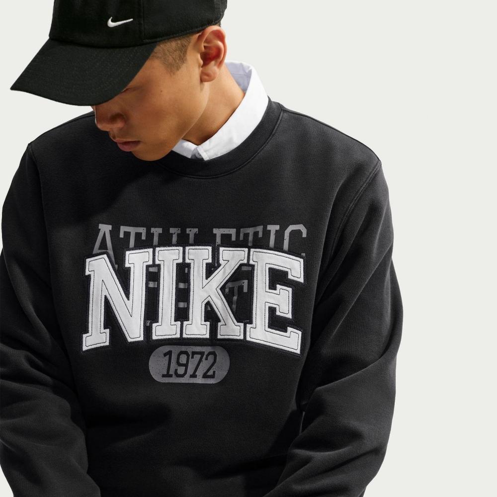 Nike Vintage Club Bb Grx Crewneck Sweatshirt  010black Iz4065