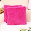 Luxury Soft Faux Fur Fleece Cushion Cover Pillowcase Spring Decorative Throw Pillows Covers, No Pillow Insert,18x18 Inch 2 Pack