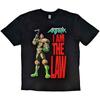Anthrax I am the Law T-shirt Zwart Nieuw Unisex T-shirt