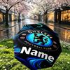 Custom Name Personalized Football Club F.C Print Umbrella, Auto Open Close, 8‑Rib Sturdy Frame, Commute Camping Hiking Use, Birthday Gift