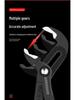 Green Forest Adjustable Universal Water Pump Pliers - Multi-functional, Large Mouth