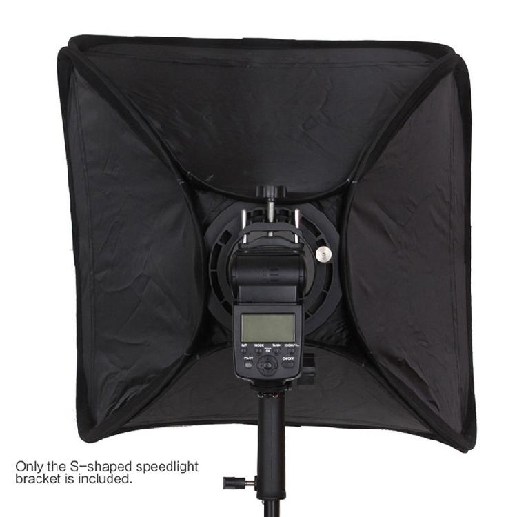 Speedlite Mount Adapter Bracket for Flash Light Softbox Snoots S-Type Grip Stand
