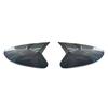 2 PCS For Hyundai Elantra 2012-2018 Replacement Side Wing Mirror Covers Caps Carbon Look
