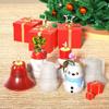 Handgemachte Schneemann Kerzenhalter Silikonform Beton Zement Gips Epoxidharz Kerzenständer Weihnachtsdekor Home Ornamente