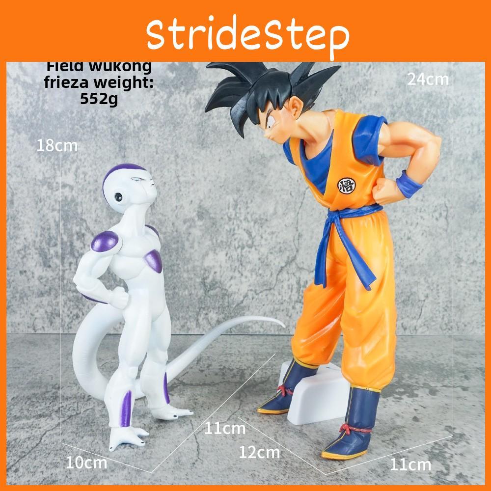 Pvc Dragon Ball Model Ornament With Goku Frieza Gazing At Each Design Other
