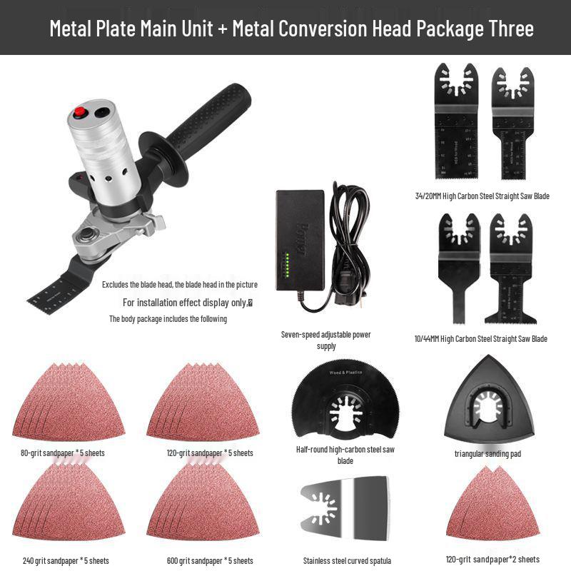 Angle Grinder Conversion Head: Multifunctional Woodworking Trimmer & Cutting Machine Adapter