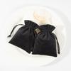 1PC Velvet Drawstring Bag 9*15cm Suede Flannel Gift Storage Pouch Makeup Organizer