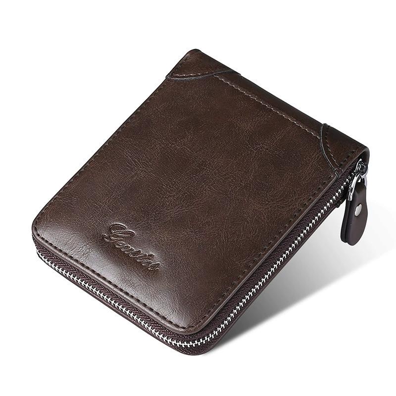 2022 New Wallet Men's Short Zipper Coin Bag Small Money Wallet Women's Wallet Youth Card Bag Student Tide