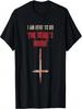 Koszulka Szatańska Gotycka Szatan Odwrócony Krzyż Okultyzm Szatanista T-Shirt
