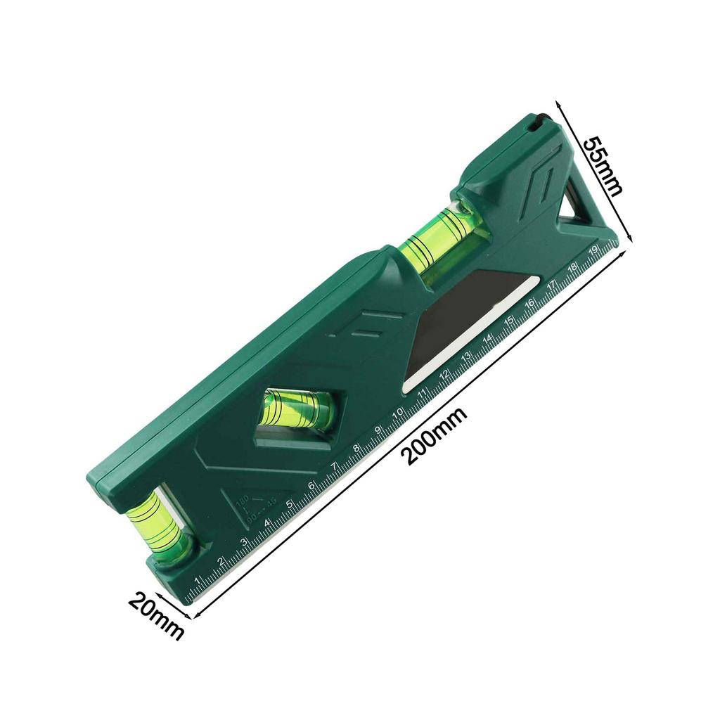 1PC Portable Level Ruler Bubble Level Precision Level Magnetic Lever Angle Gauge Finder Leveling Aligner Woodworking Tool