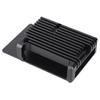 Heavy Duty Passive Cooling Metal Case with Dual Cooling Fan Aluminum Cooling Case with Thermal Tape for Raspberry Pi 4B