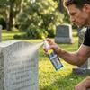 Yousheng Headstone Restoration And Cleaning Spray, Tombstone Monument Cleaner for Granite Marble Cemetery Memorials, Gentle Stone Care Way