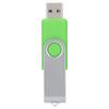 USB Flash Drive Candy Green Rotatable Portable Storage Memory Stick for PC Tablet