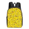 Bow Print 3Pcs/Set Everyday Backpack with Messenger Tote ,Pencil Bags for Male/Female Best Gift Comic Learner Student Bags