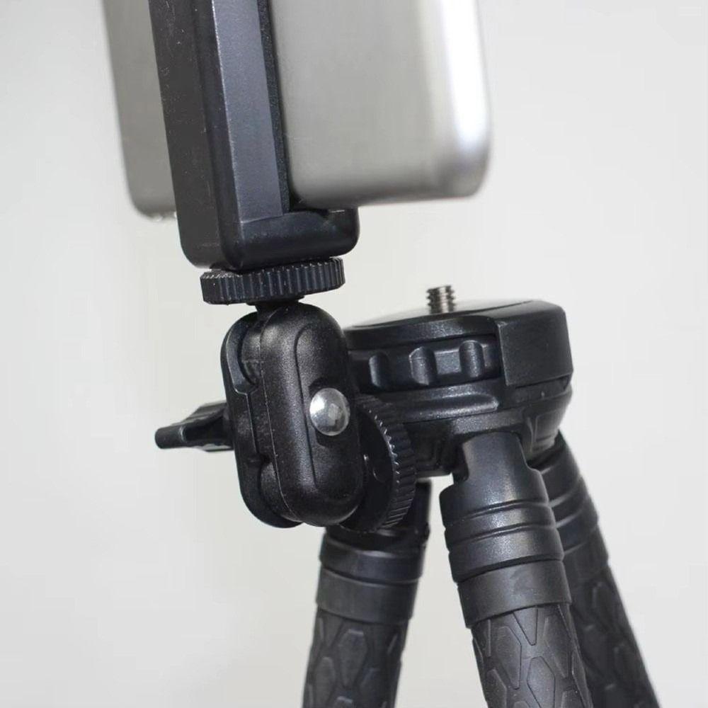 1/4''Screw Double Ball Head Bracket Stable Action Camera Holder  for Camera Monitor Video Light Mic