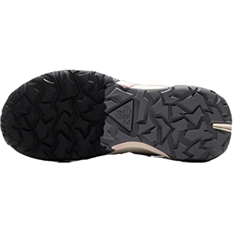 Li Ning Kids Outdoor Comfortable Versatile Shock Absorbing Wear Resistant Low Top Shoes Kids shoes Black Gray YKEV002-2
