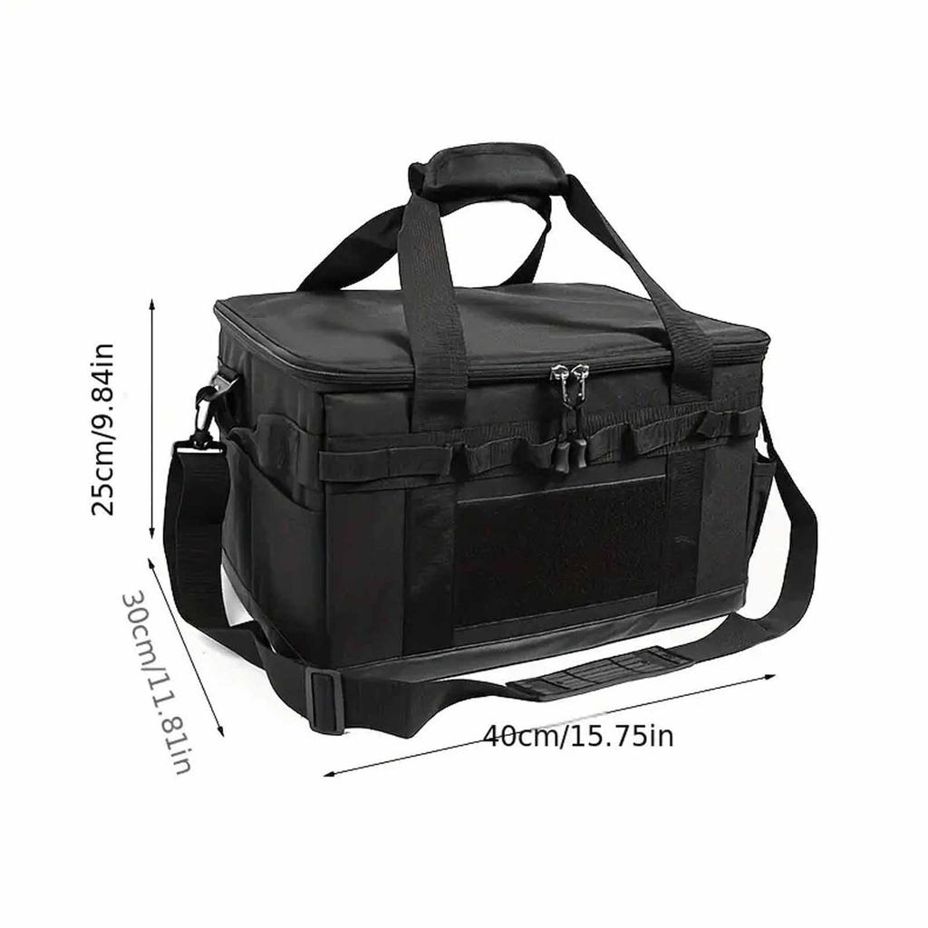 Multi-Functional Outdoor Storage Bag – Hard -Collision Bag for Camping, Barbecue, Picnic, Kitchenware and Pots, Large-Capacity Organizer for Travel