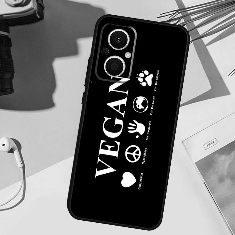 Vegane Wir Sind Keine Zutaten Hülle Für OPPO Reno 12 F 13F 14F 11F 10 11 13 14 Pro 7 8 Lite OPPO Find X9 X5 X6 X8 Pro Hülle