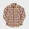 Men's Retro Corduroy Plaid Shirt - Spring/Autumn Casual Lapel Long Sleeve Top Jacket