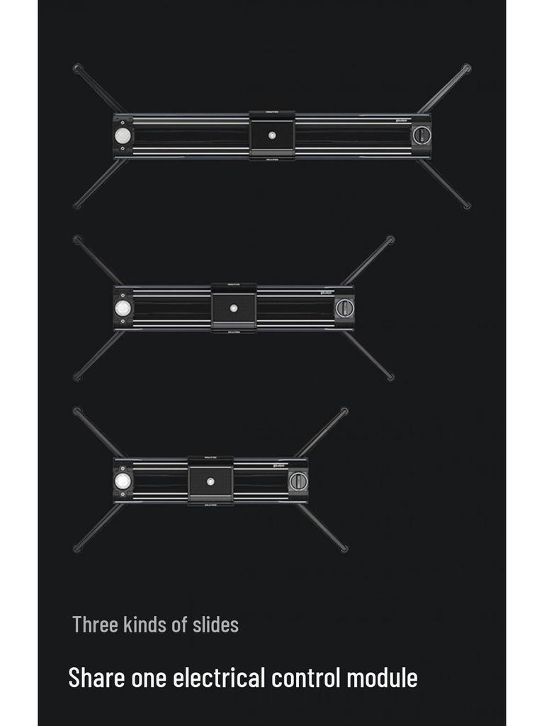7-in-1 Micro3 E500700E1000 Electric Camera Slider for DSLR & Mirrorless with Damping & Anti-Shake