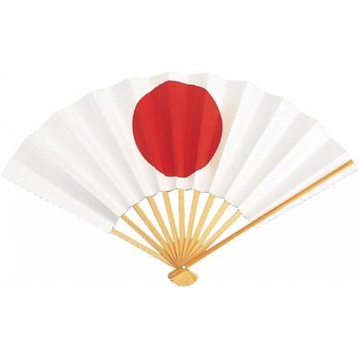 Hirai Seiko Národní vlajka Vějíř Japonsko Vyrobeno v Japonsku