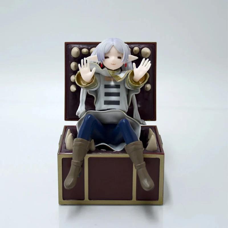 Frieren Beyond Journey's End Frieren Treasure Box Monster Anime Figur Spielzeug Farn Nudel Stopper Action Figur