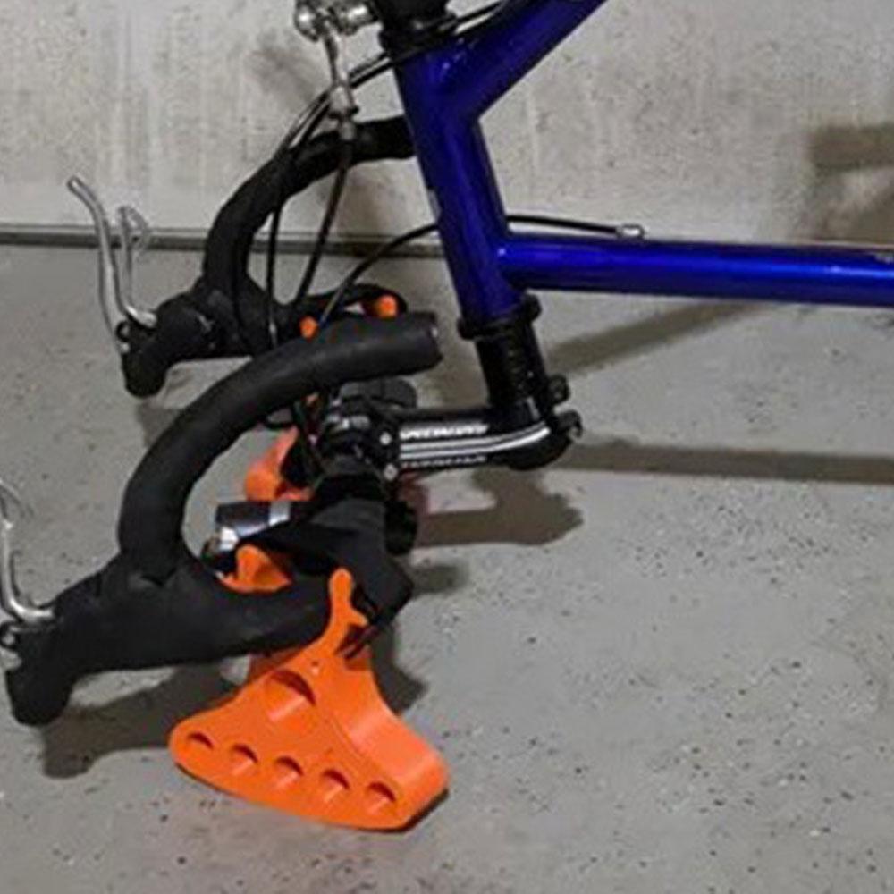 Bike Handlebar Bracket Multifunctional MTB Maintenance Handlebar Stand Bicycle Handlebar Clip-On Stabilizer Cycling Accessory