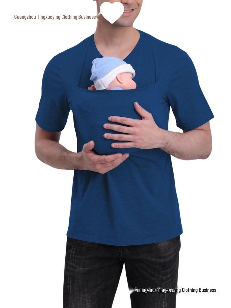 High-Quality Kangaroo Dad & Mom Multifunctional Soothing Shirt T-shirt Vest