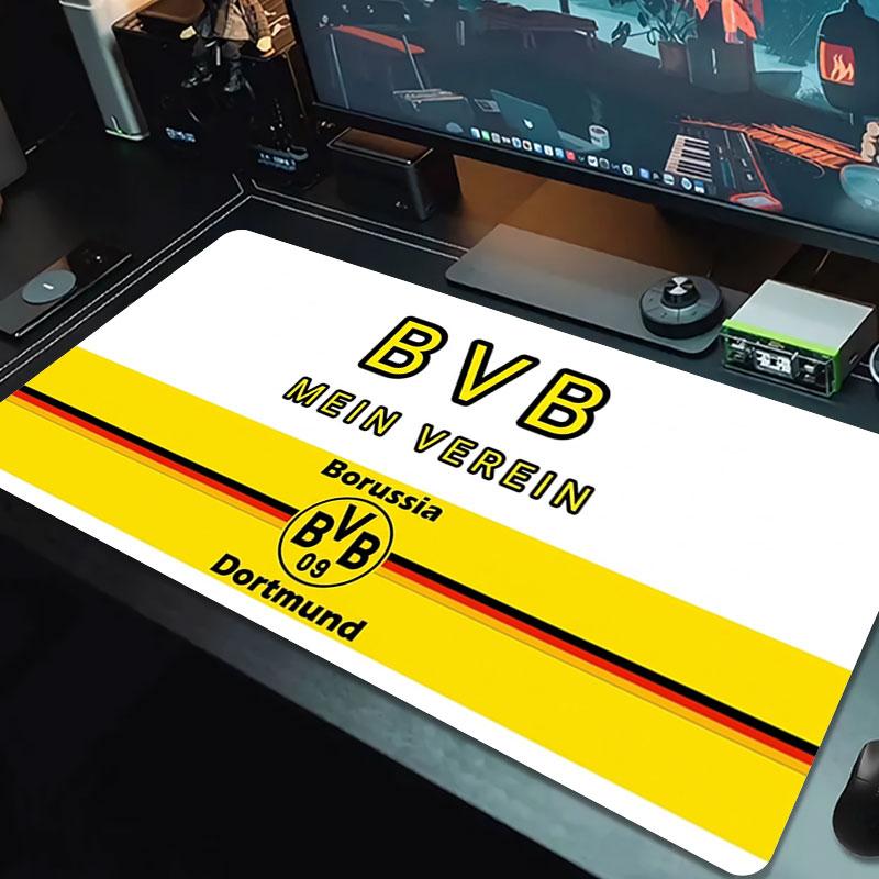 Bvb Home Ground Large Size Mouse Pad Large Gaming Table Cushion Nonslip Laptop Tablet Big Mousepad Xxl Mat Mini Pc Playmat With Lock Edge