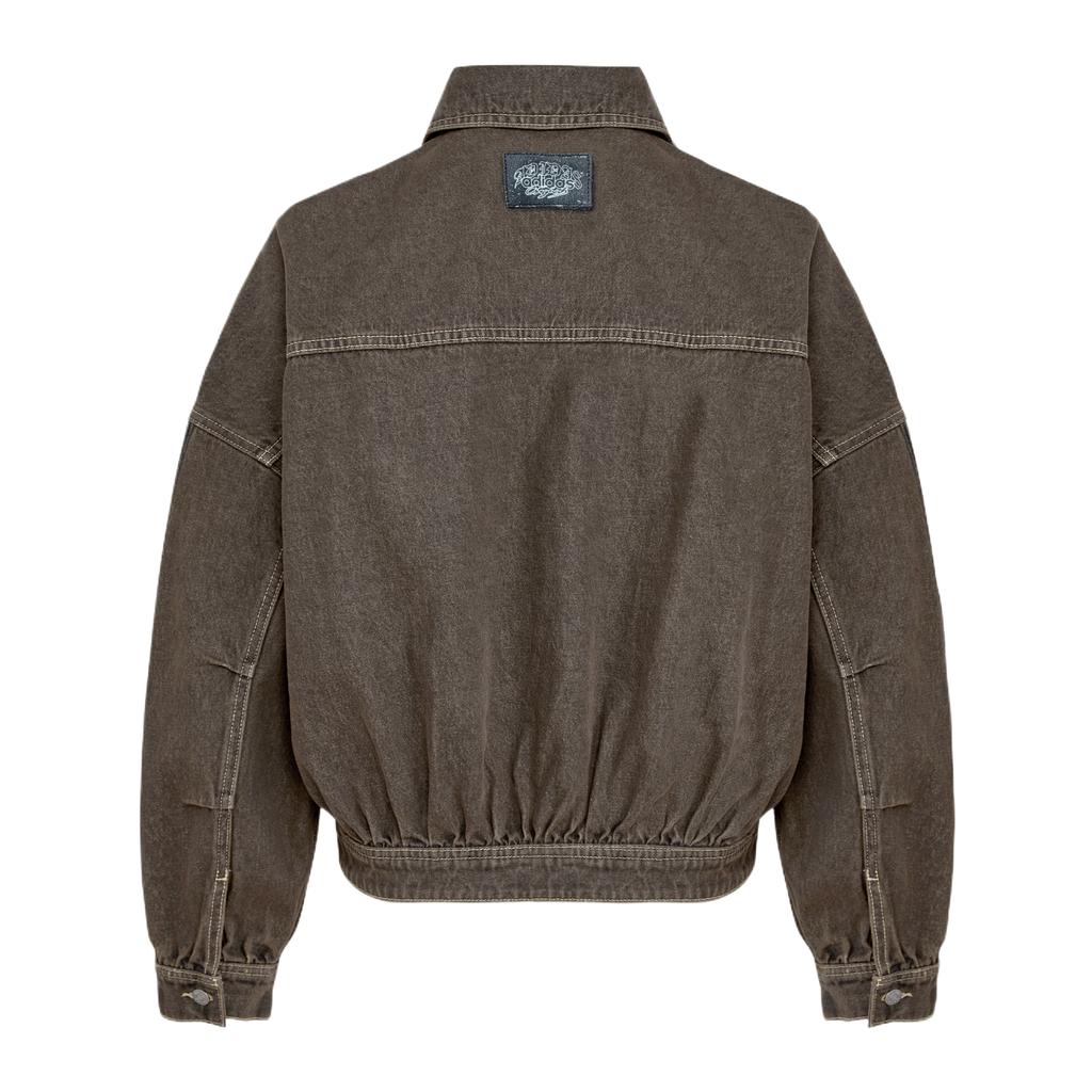 Adidas Originals Denim Solid Color Comfortable Fresh Modern Jacket Women jackets KR5041