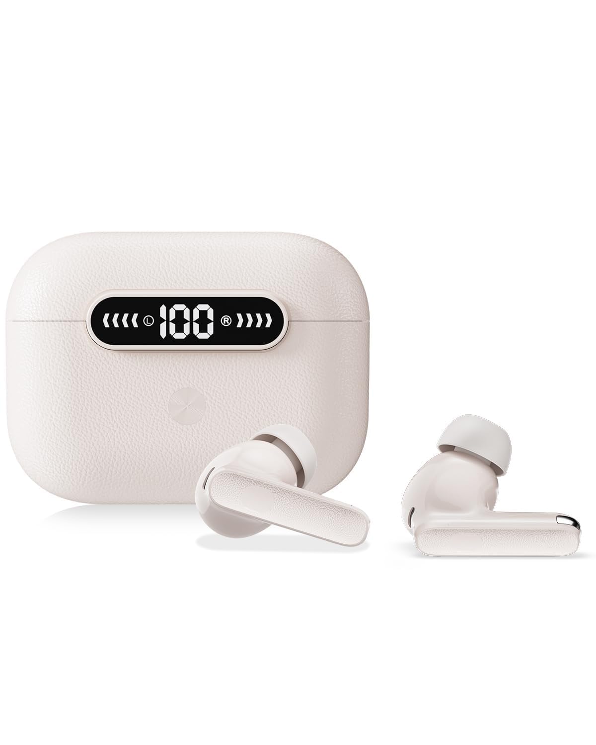 

New EQZ Wireless Earphones Bluetooth Earbuds V17 Up to 40dB Active Noise LED Sound Up to 38 Hours Automatic Fast Compact and Touch Control Volume Siri