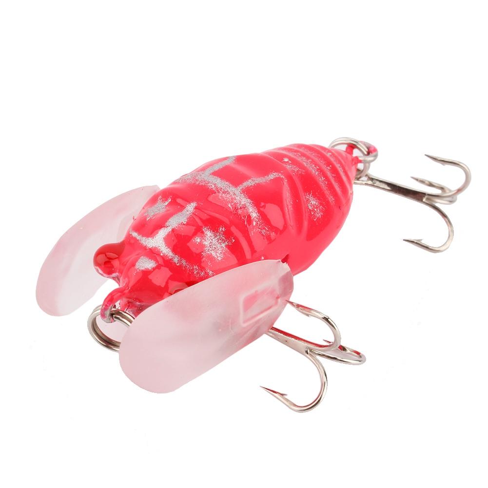 New Fishing Tackle Lure Snakehead Bass Killer Insect Cicada Freshwater Bait