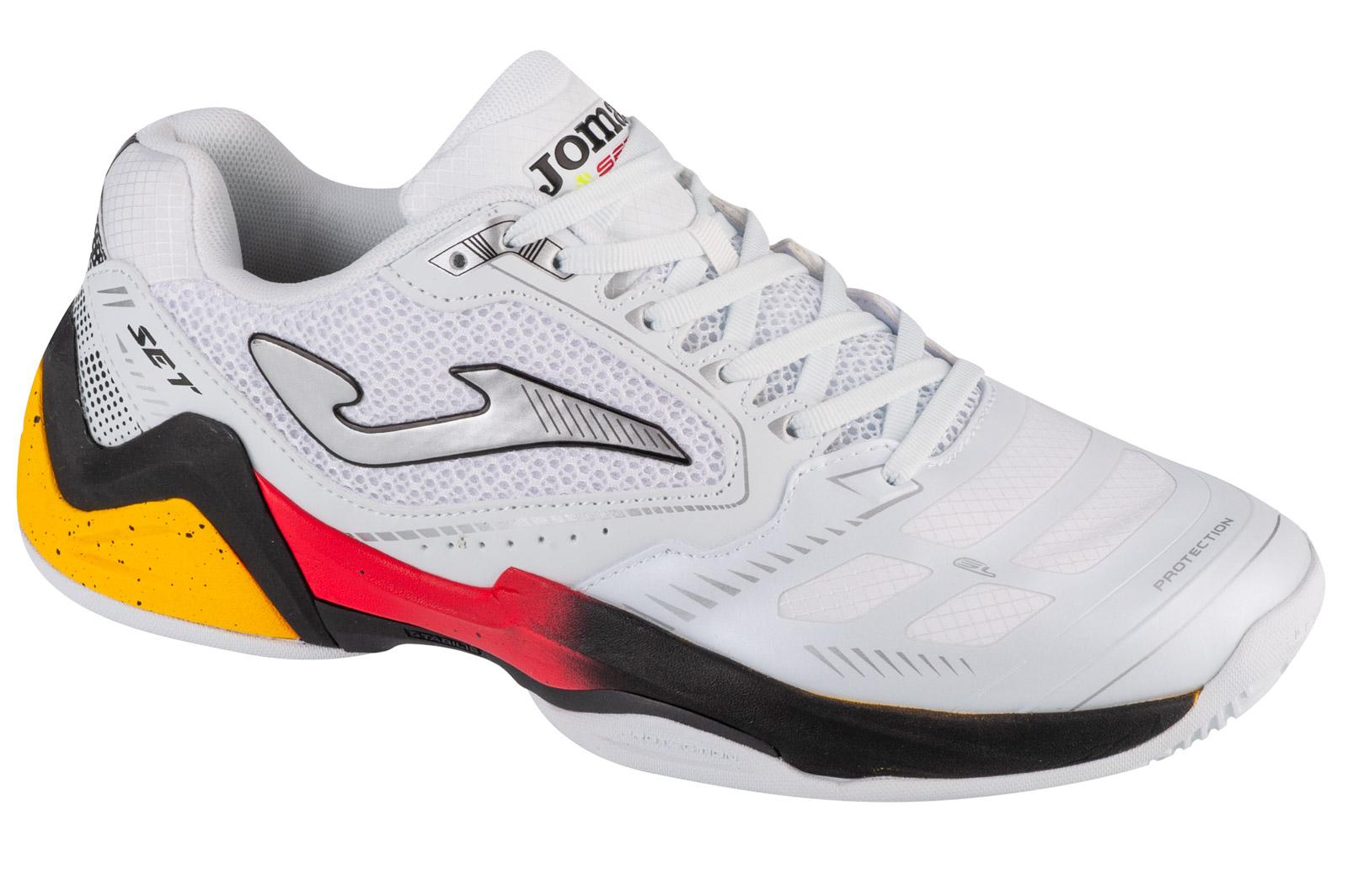 Joma Set Men 24 TSETW, Zapatillas de tenis blancas para hombre 44,5 blanco