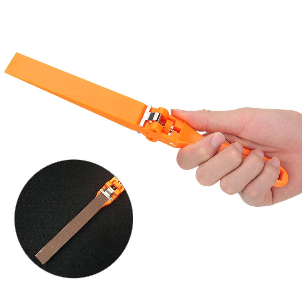 Plastic Sandpaper Roll Bar Sanding Paper Stick Manual Polishing Abrasive Paper Clip