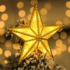 Five-pointed Star Decorative Lights Christmas Tree Top Star Lights