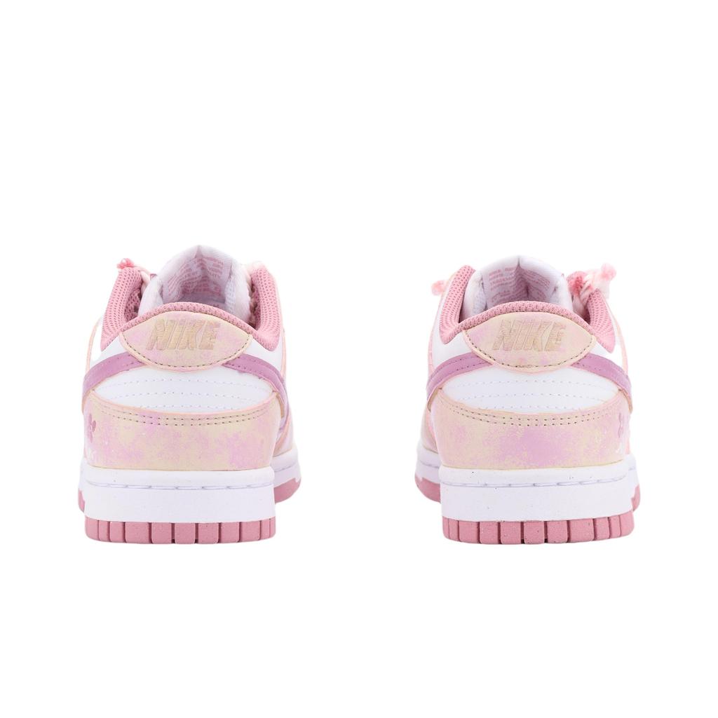 Nike Dunk Pink Floral Sea Abrasion Resistant Low Top Skateboard Shoes Unisex Pink DD1873-112(Team1335-)