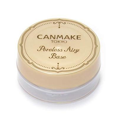 CANMAKE Poreless Airy Base 01 Pure White Makeup Base Jar 9g (x 1)