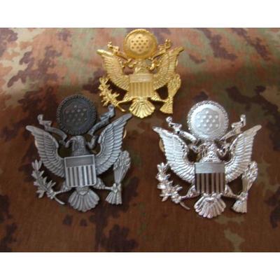 Metallabzeichen, Amerikanisches Kepi-Abzeichen, Amerikanisches ARMY-Hutabzeichen