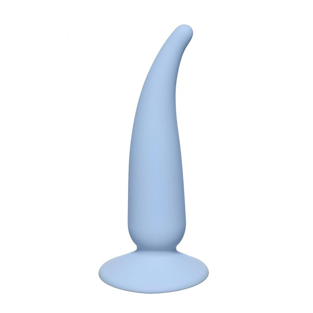 Flexible Silicone Anal Plug with Suction Cup for Intensified Pleasure