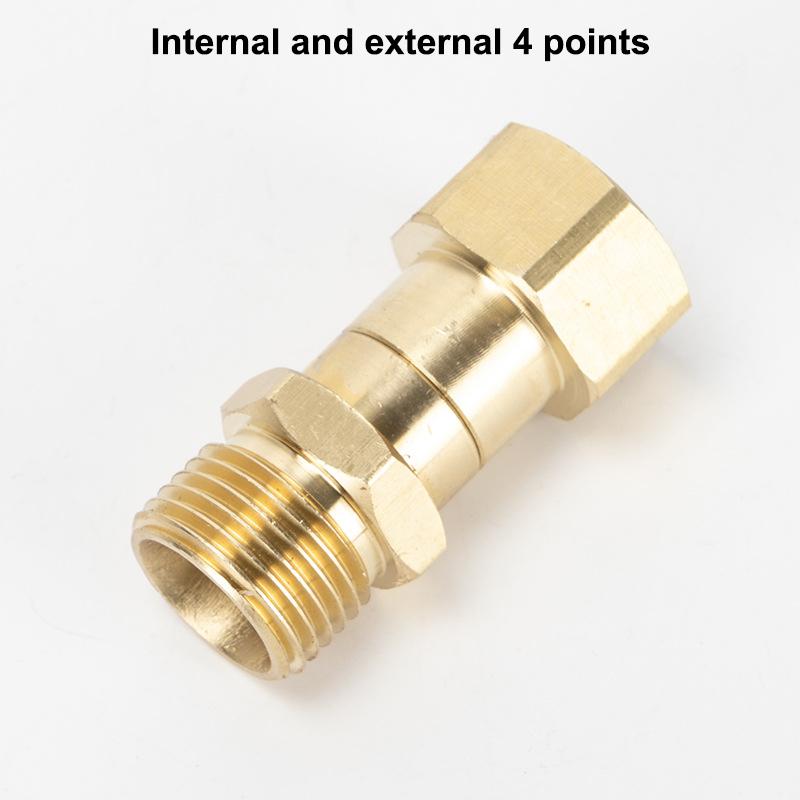 High Pressure Car Wash Water Gun For K Series Cleaning Hose Quick Connector 360° Rotating Anti Winding Accessories Tool