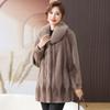 Women's Winter Coat Elegant Plus Size Thickened Loose Fit Premium Mother's Coat