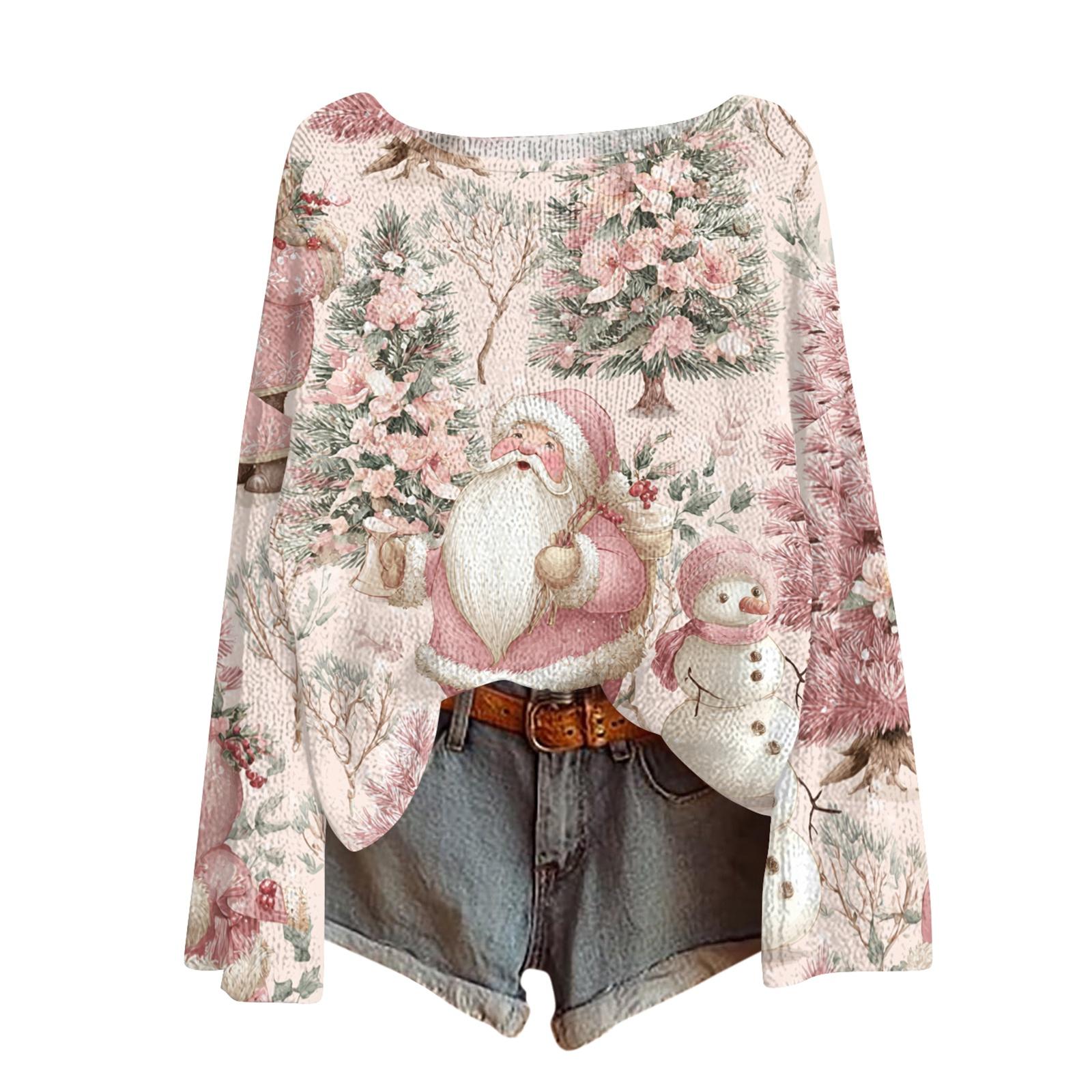 

Женские осенние свитера с длинным рукавом, топы с принтом, пуловеры, свободная нарядная повседневная базовая одежда XL