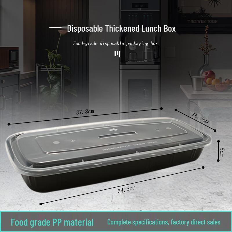 Korean Style Rectangular Disposable Food Container