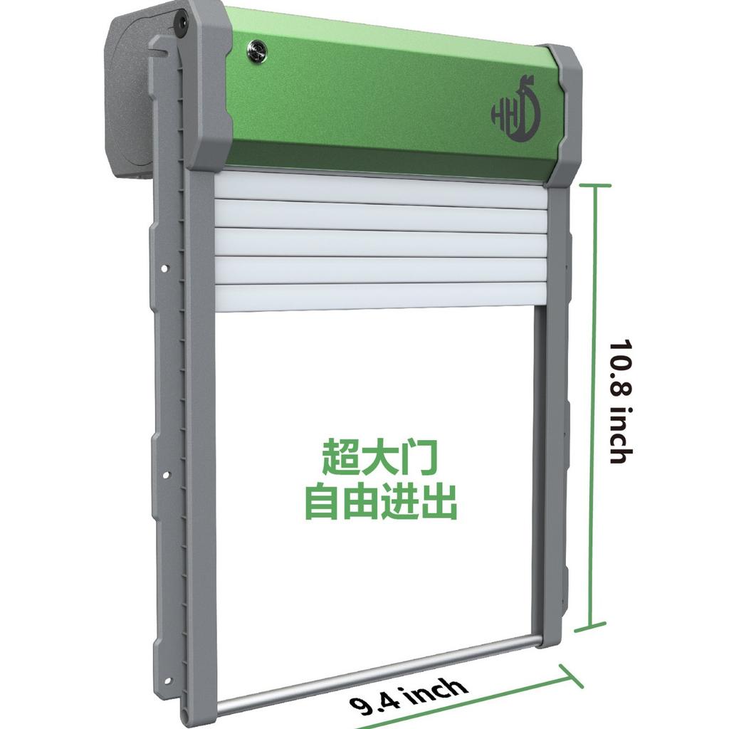 Auto Chicken Coop Door Opener 4 Modes Light Sense Timer Remote Manual Waterproof Rolling Shutter Door Farm Pet Supplie