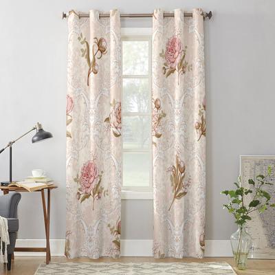 Dahlie Blume Blätter Retro Fenstervorhang Wohnzimmer Luxus Raffgardine Vorhang für Schlafzimmer Zuhause Küche Dekor Vorhang