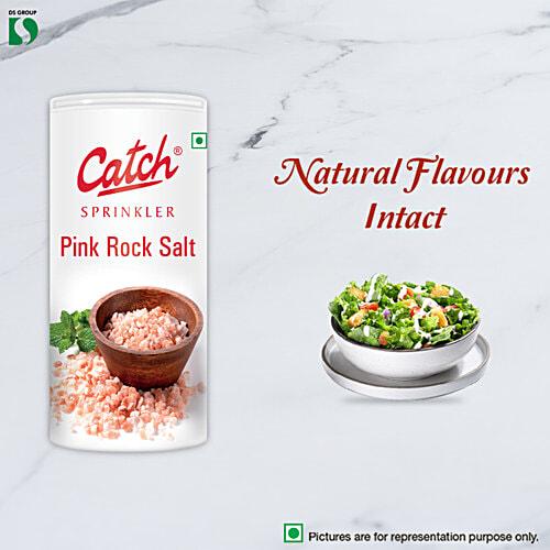 Catch Pink Rock Salt 100g Pack – Pure Rock Salt Tabletop Dispenser for Cooking and Seasoning